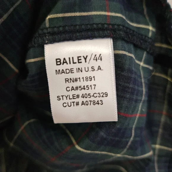 Bailey/44 Plaid One-Shoulder Ruffle Top - Picture 7 of 10